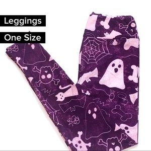 Lularoe creepin it real OS leggings